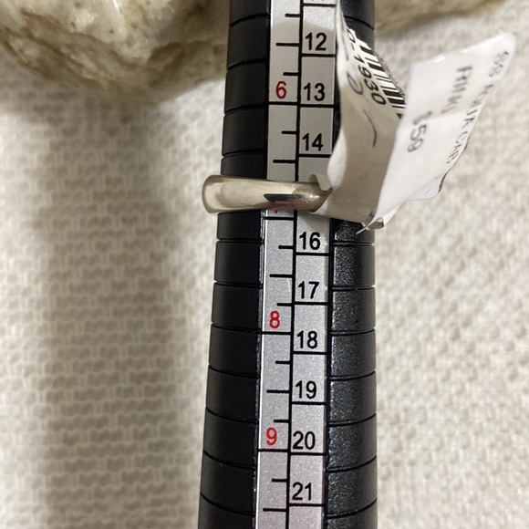 *SOLD*🆕Sterling Silver Aquamarine Cabochon Ring - Picture 8 of 9